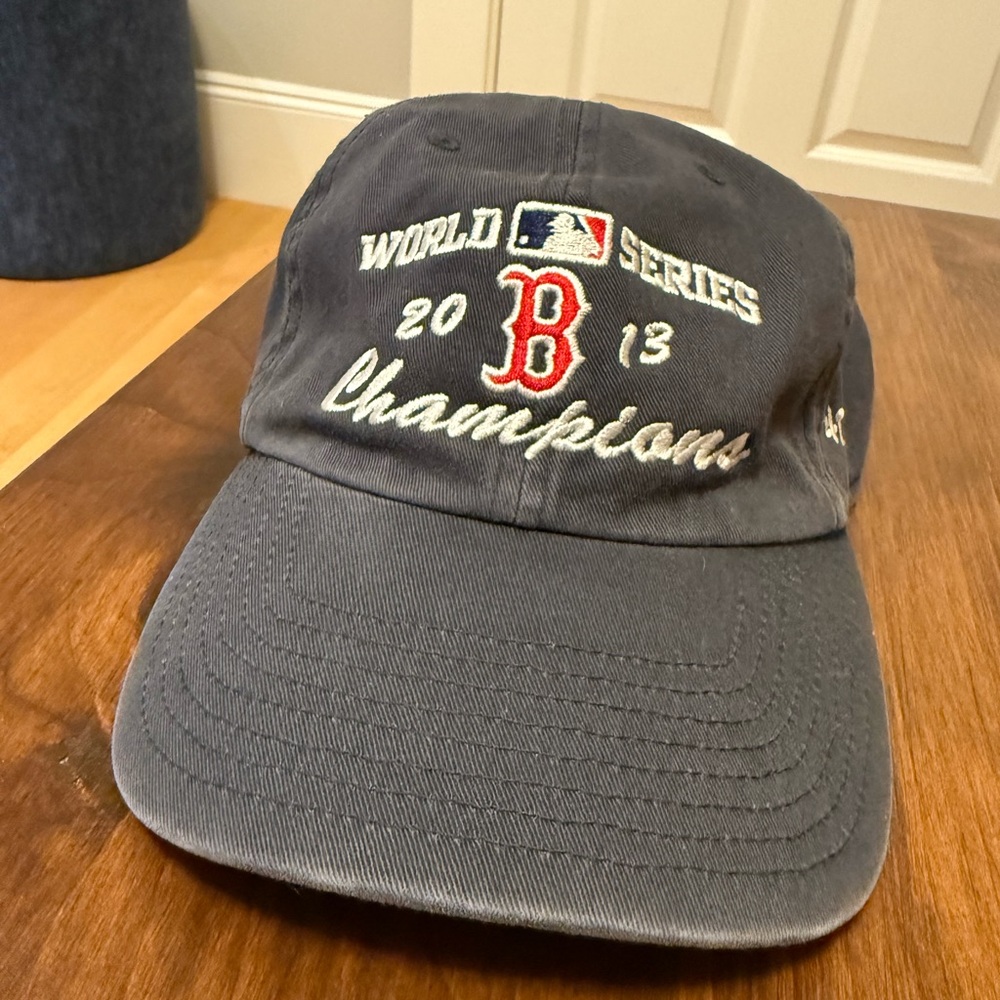 World Series Boston Red Sox Champions Cap 2013
